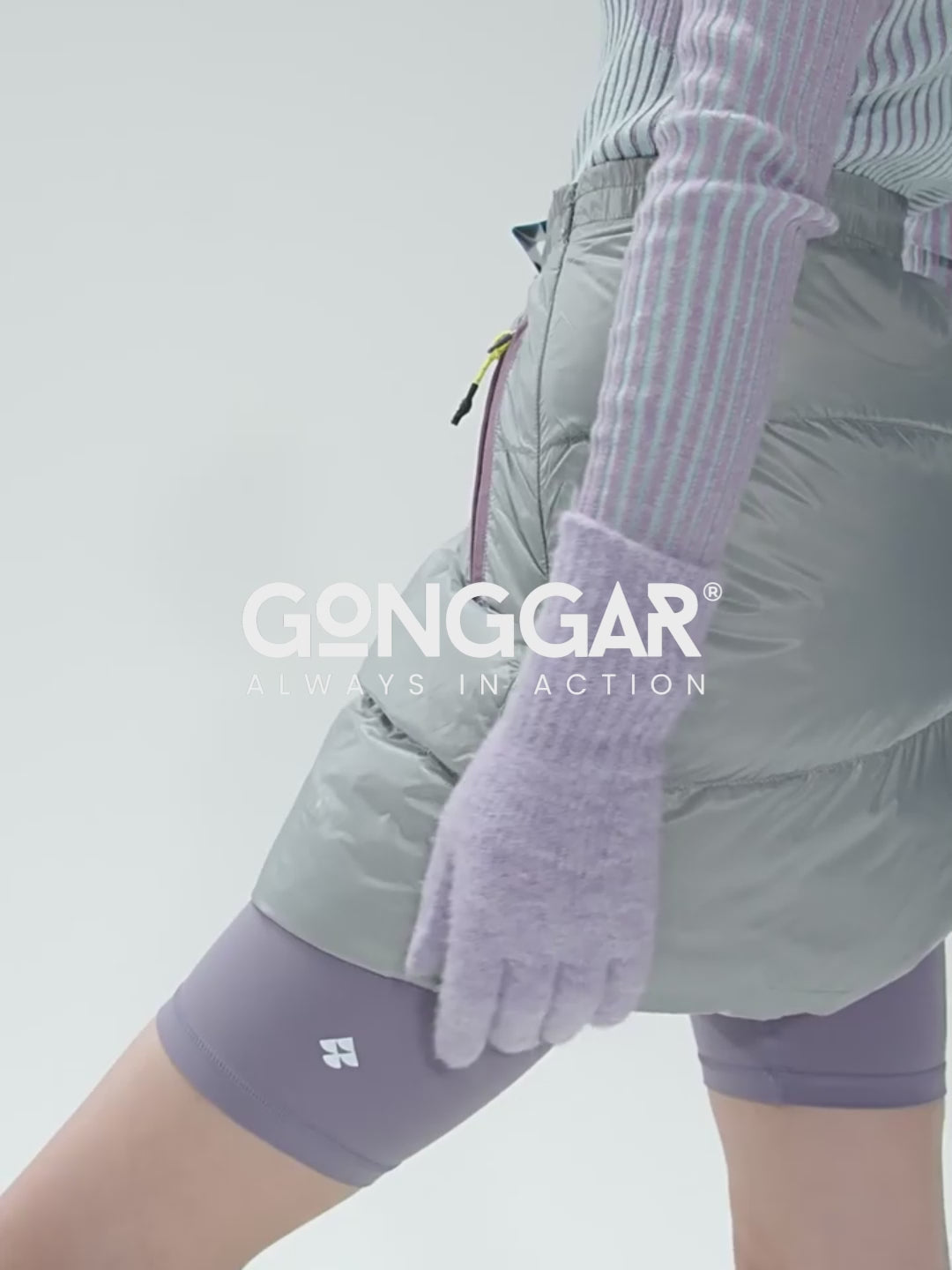 Load video: Dunetrack - Women&#39;s 800FP 95% White Duck Down Skirt