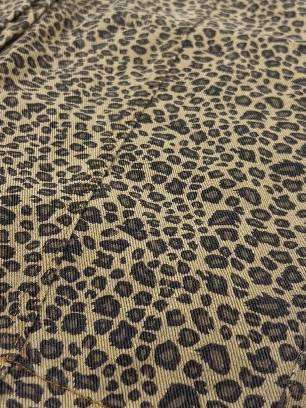 Load video: FoxCrate - Unisex Leopard Print Statement Wide-Leg Scimitar Pants